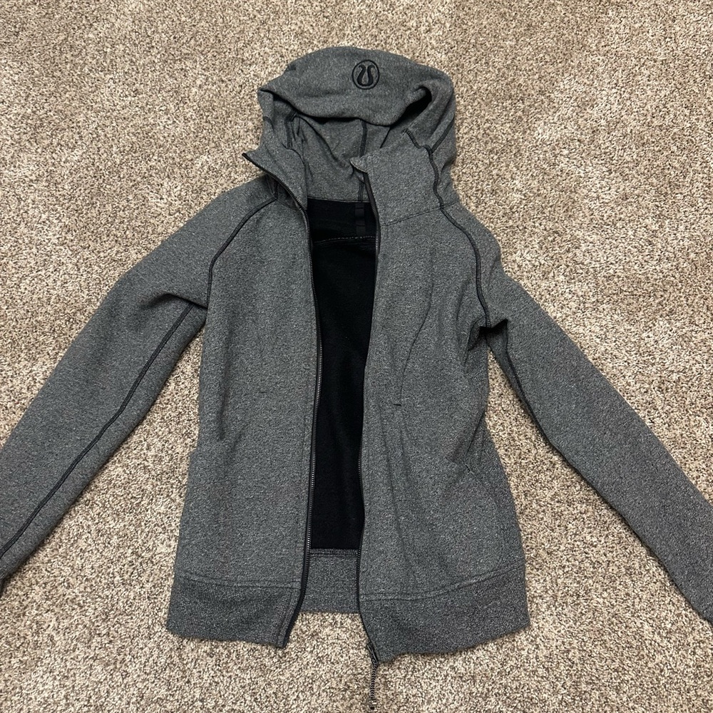 Lululemon Scuba Gray Jacket